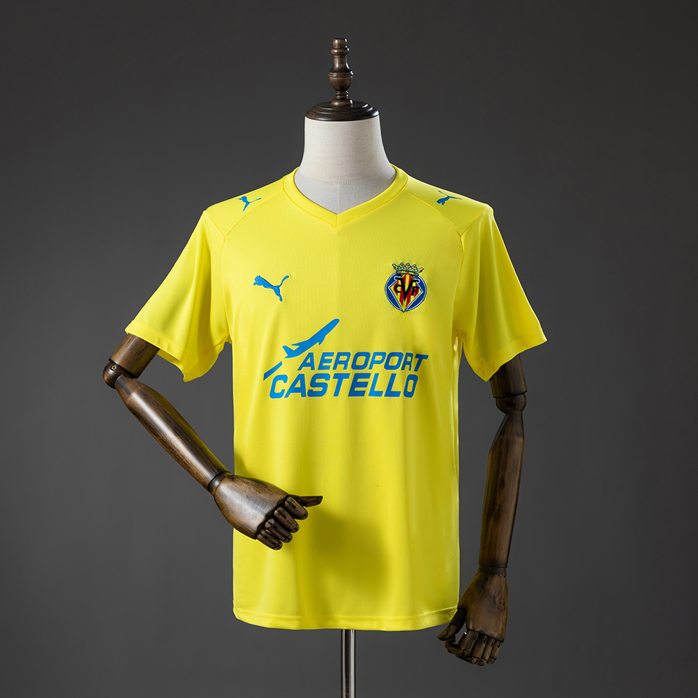 Camisa Villarreal 08/09 Retro 08/09 Torcedor