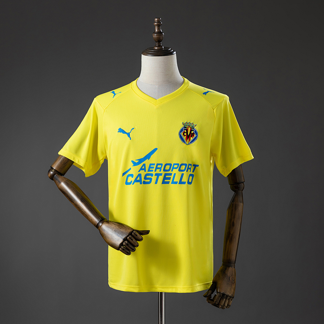 Camisa Villarreal 08/09 Retro 08/09 Torcedor
