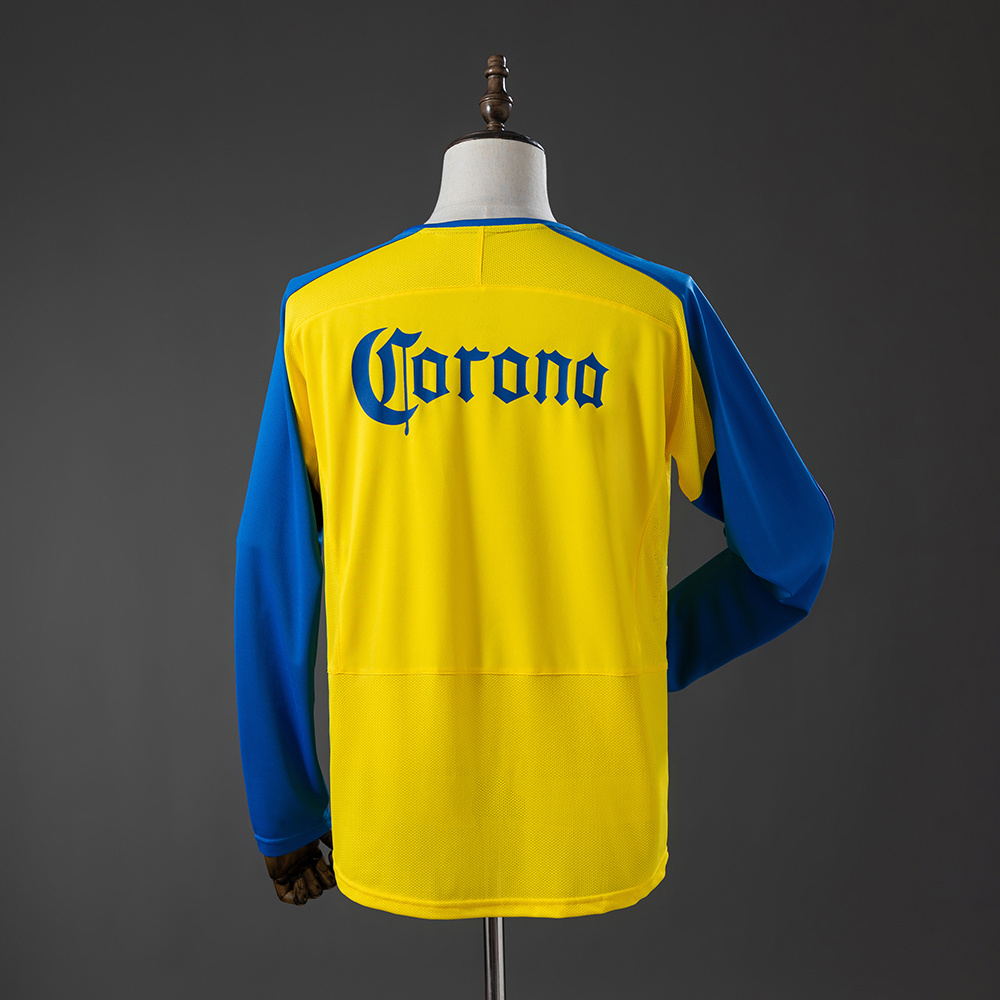 Camisa America 03/04 Long-sleeved Retro 03/04 Torcedor