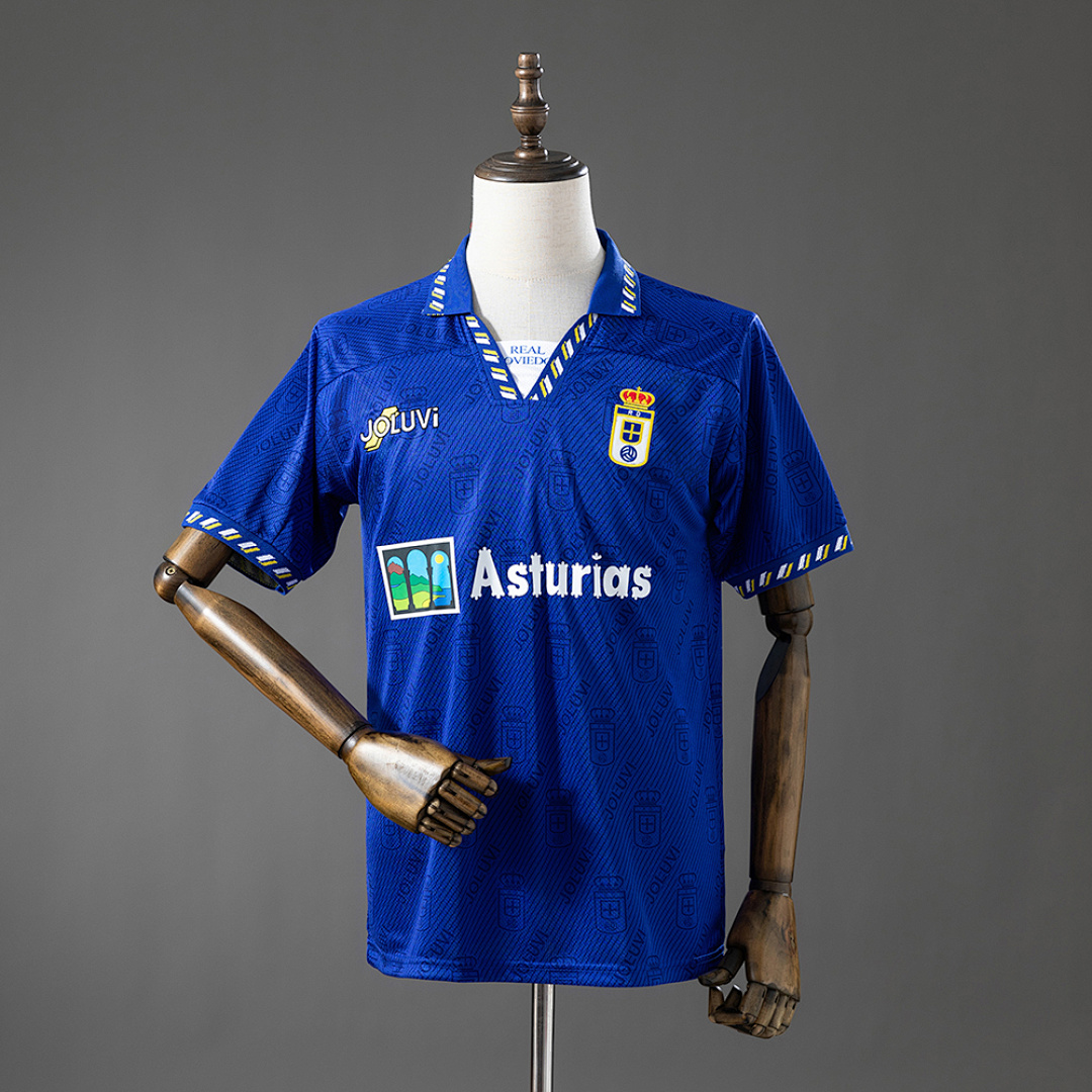 Camisa Real Oviedo 95/96 Retro 95/96 Torcedor
