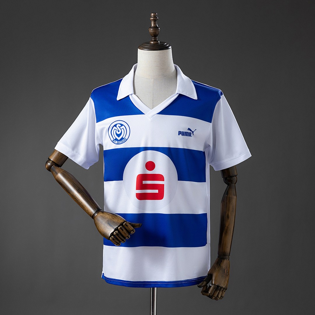 Camisa MSV Duisburg 90/91 Retro 90/91 Torcedor