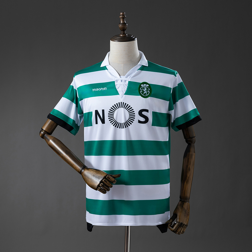 Camisa Sporting Lisbon 18/19 Retro 18/19 Torcedor