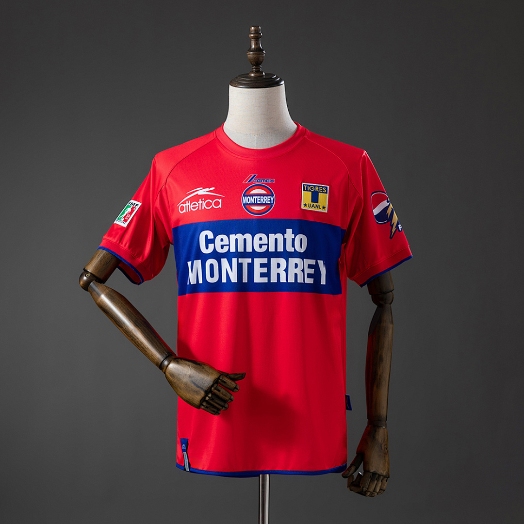 Camisa Tigres UANL 01/02 Retro 01/02 Torcedor