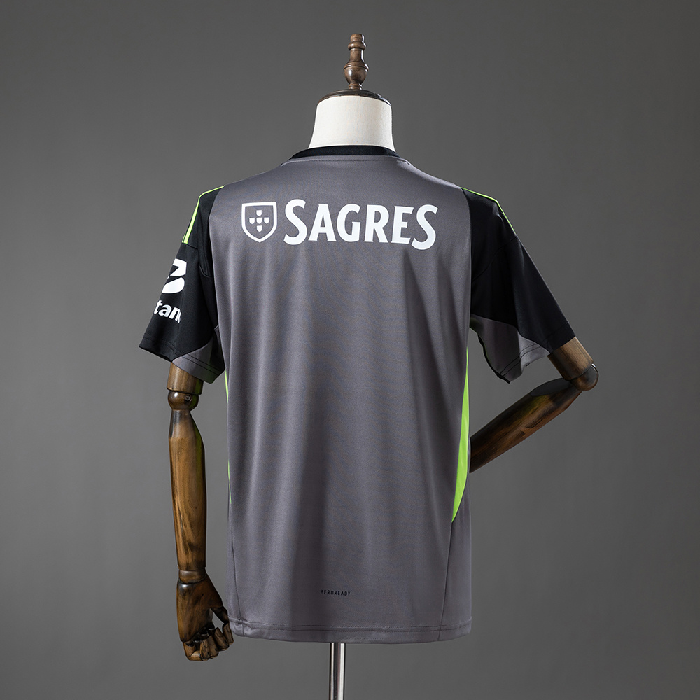 Camisa Benfica 26/27 Goalkeeper - Black - Grey 26/27 Torcedor