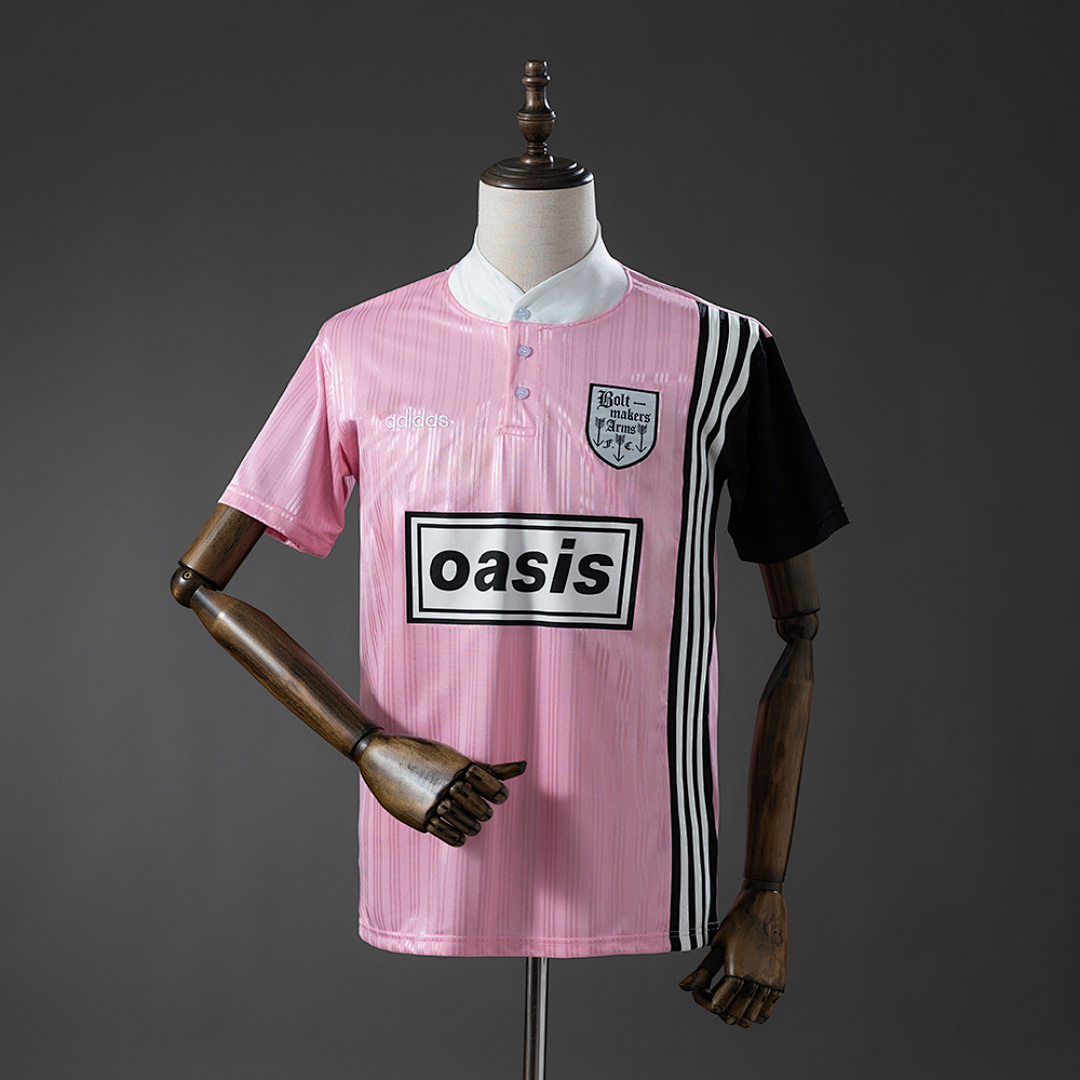 Camisa Oasis Band 1996 Retro Pink 1996 Torcedor