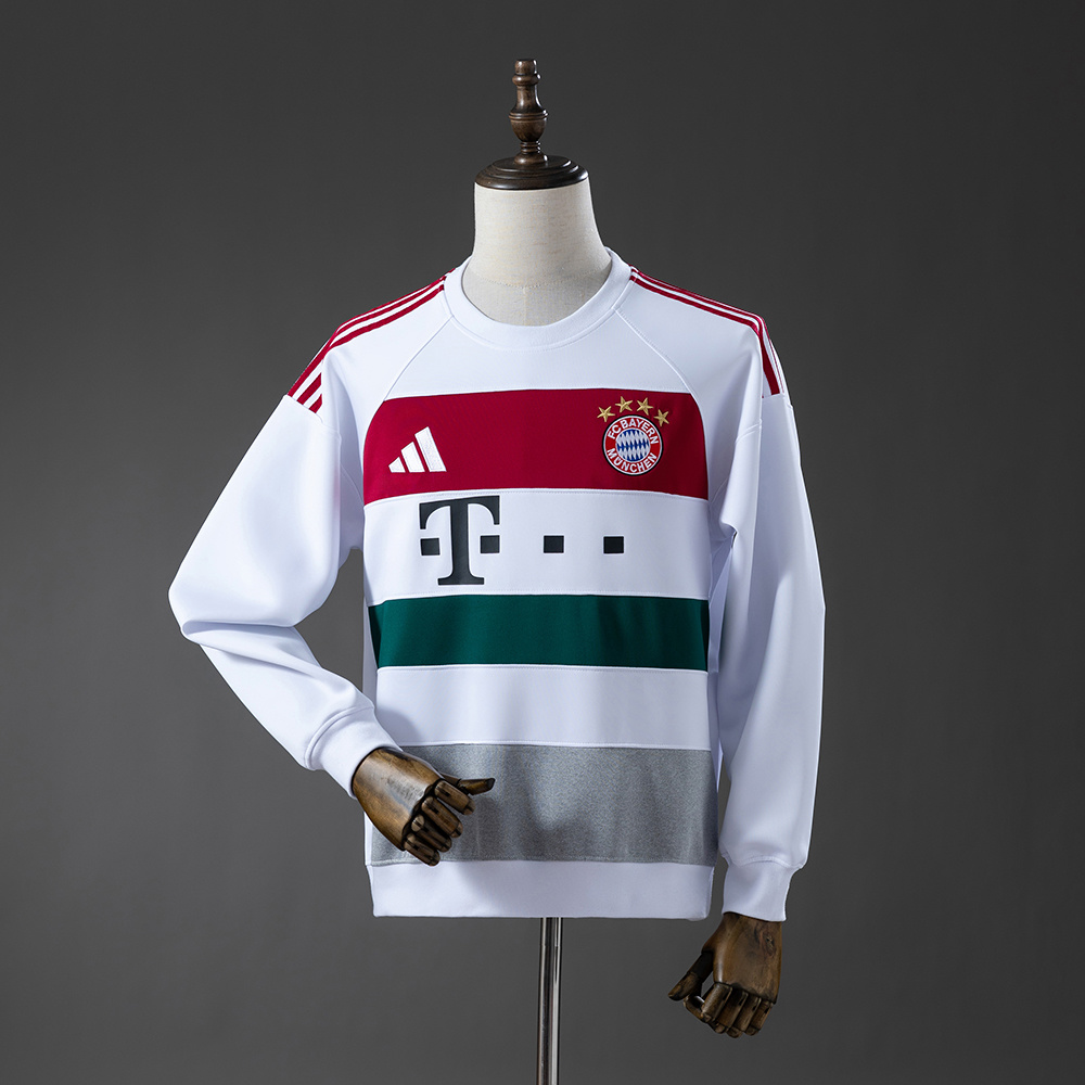 Camisa Bayern Munich 25/26 Long-sleeved Sweatshirt M-4XL 25/26 Torcedor