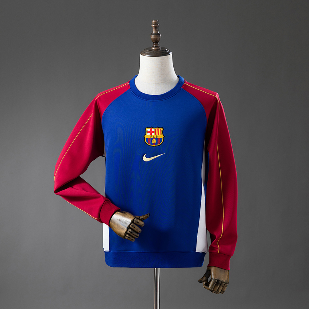 Camisa Barcelona 25/26 Long-sleeved Sweatshirt M-4XL 25/26 Torcedor