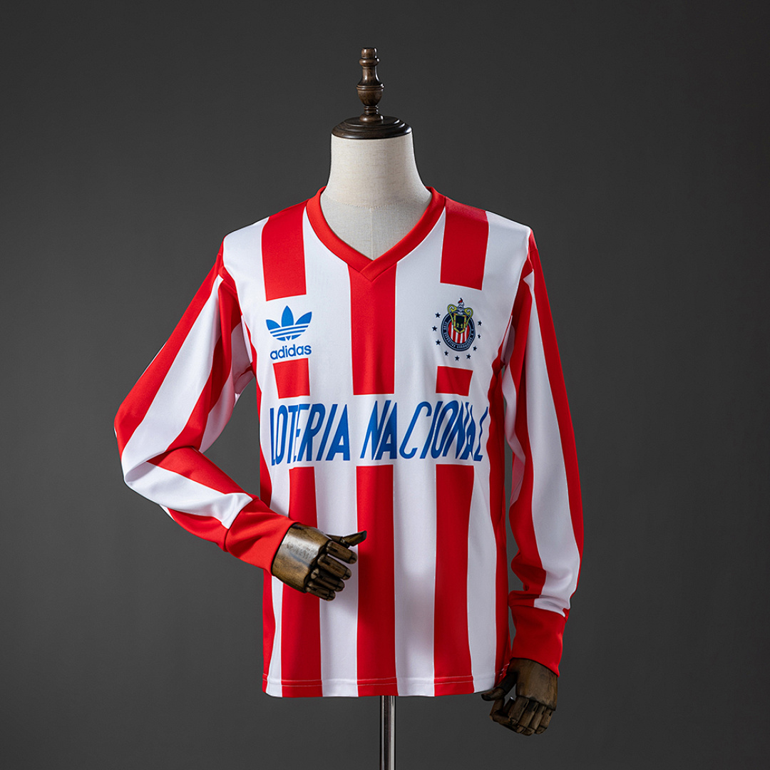 Camisa Chivas de Guadalajara 91/92 Long-sleeved Retro 91/92 Torcedor