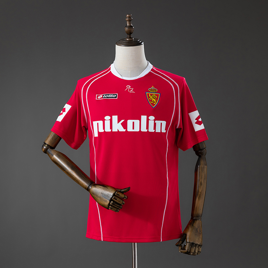 Camisa Zaragoza 04/05 Retro 04/05 Torcedor