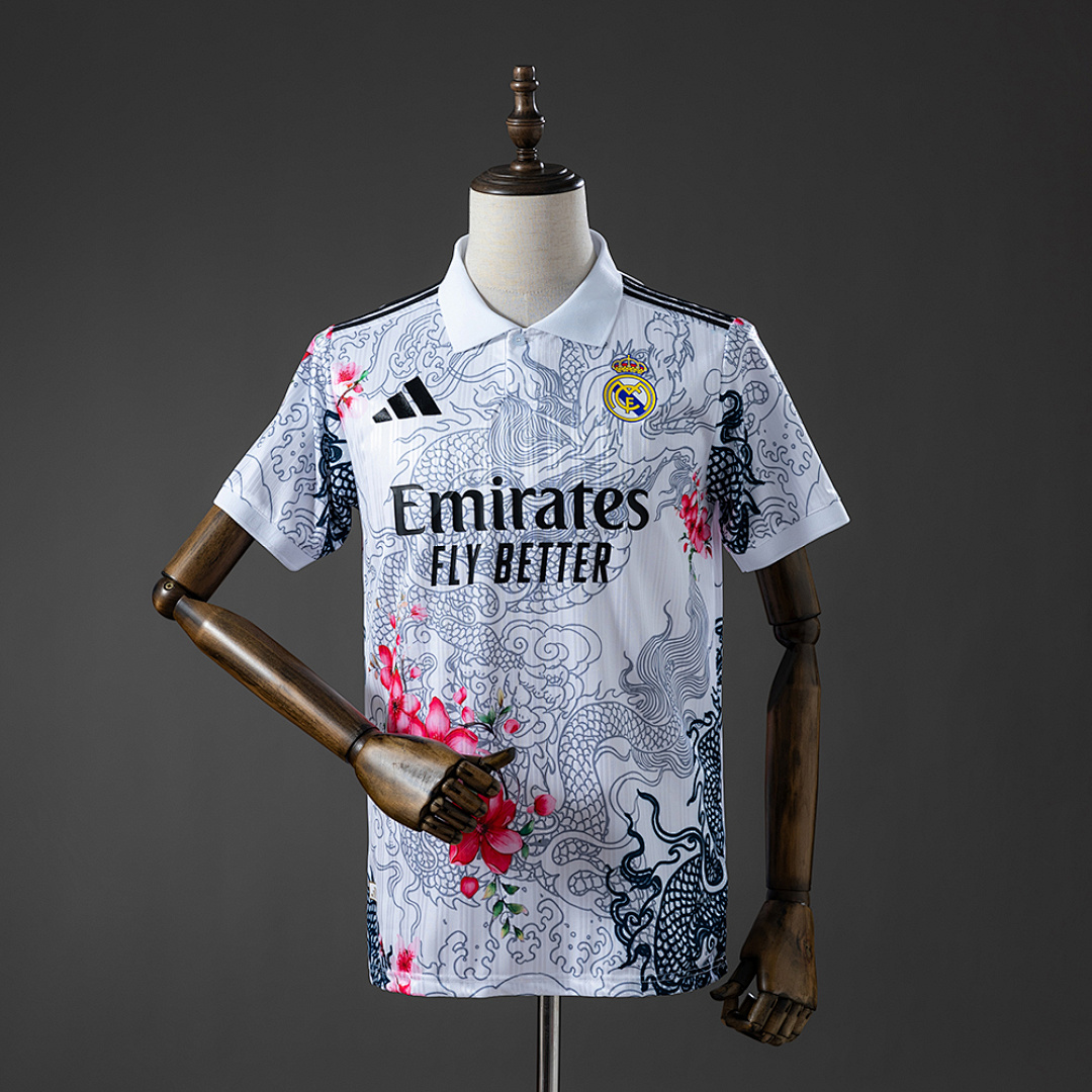 Camisa Real Madrid 25/26 - White 25/26 Torcedor