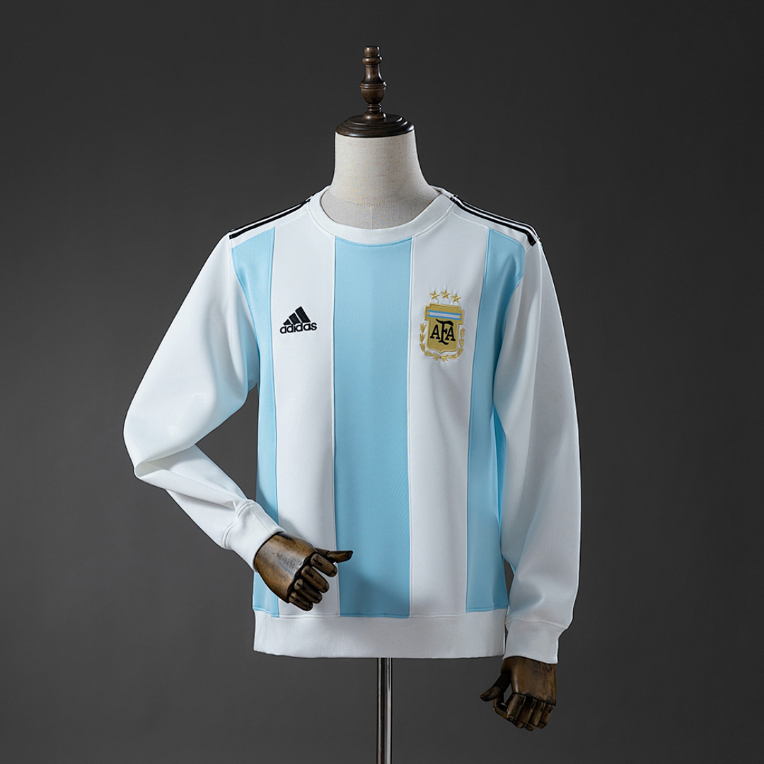 Camisa Argentina 25/26 Long-sleeved Sweatshirt M-4XL 25/26 Torcedor