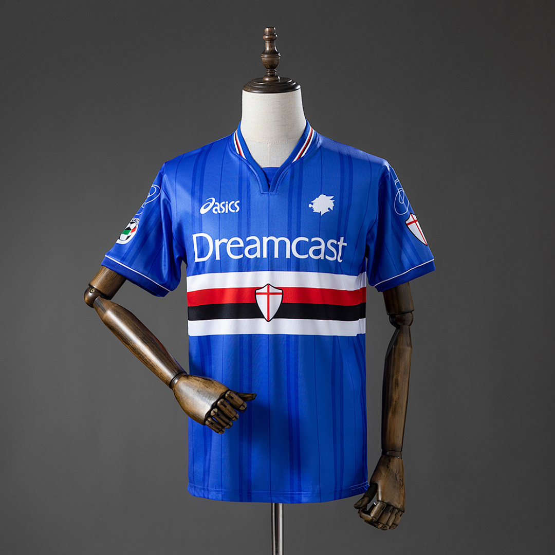 Camisa Sampdoria 00/01 Retro 00/01 Torcedor