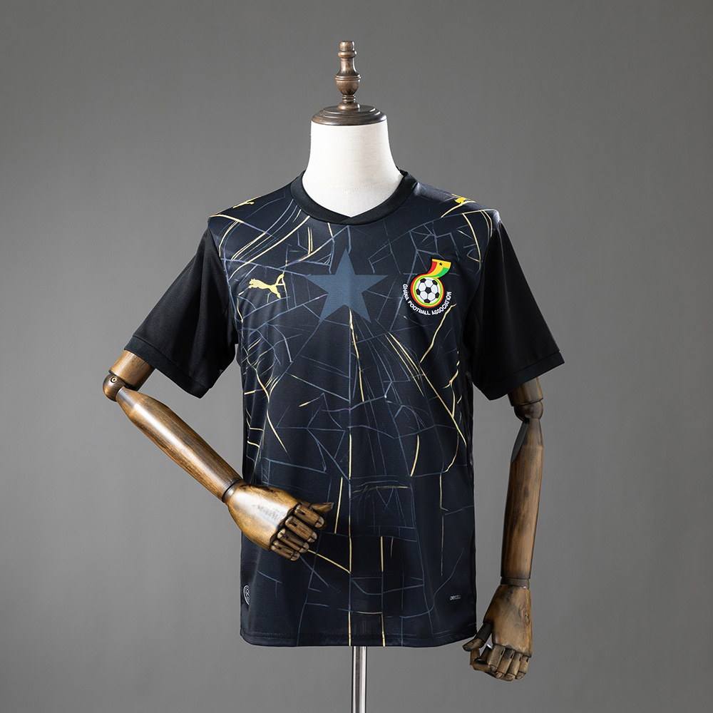 Camisa Gana 2026 Black 2026 Torcedor