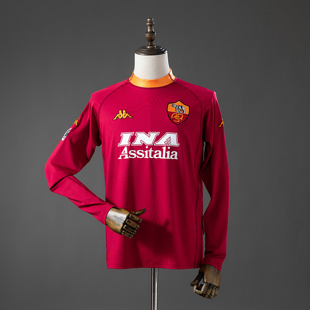 Camisa Roma 00/01 Retro 00/01 Torcedor