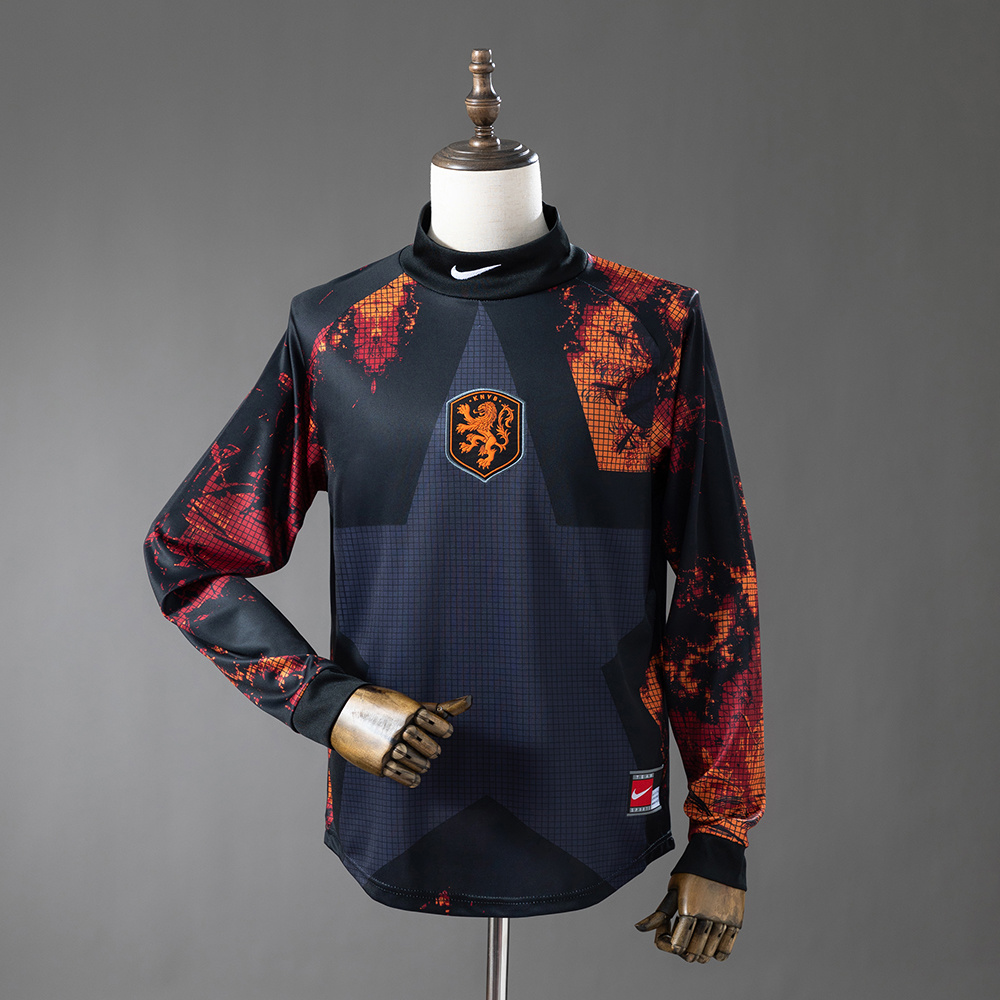 Camisa Holanda 2026 Goalkeeper Long-Sleeved 2026 Torcedor