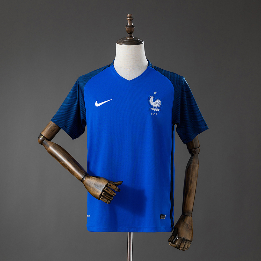 Camisa França 2016 Retro 2016 Torcedor